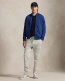 Double jersey jogging pants - Light sport chiné