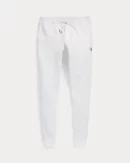 Double jersey jogging pants - White