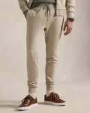 Double Jersey Jogging Pants - Tuscan Beige Heather