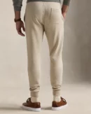 Double Jersey Jogging Pants - Tuscan Beige Heather