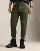 Double jersey jogging pants - Alpine chiné