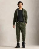 Double jersey jogging pants - Alpine chiné