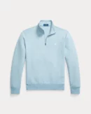 Double Knit Quarter Zip Sweater - Modern Heather Blue