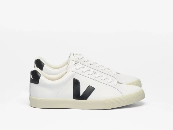 ESPLAR LEATHER WHITE BLACK