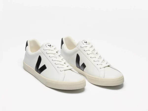 ESPLAR LEATHER WHITE BLACK - Image 2