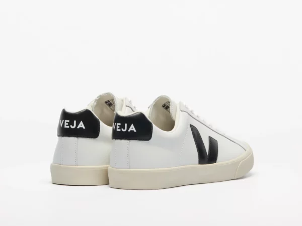 ESPLAR LEATHER WHITE BLACK - Image 3