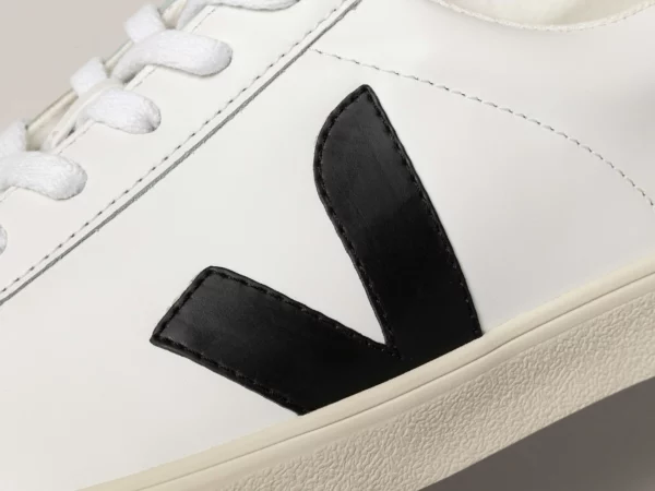 ESPLAR LEATHER WHITE BLACK - Image 4