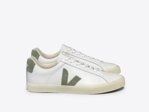 ESPLAR LEATHER WHITE CLAY