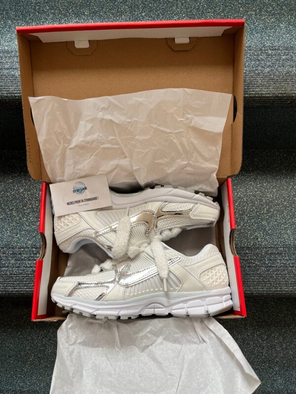 VOMERO 5 | METALLIC WHITE (FREE CUSTOM LACES INCLUDED) - Image 2