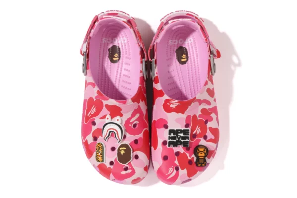 BAPE X CROCS-PINK - Image 4