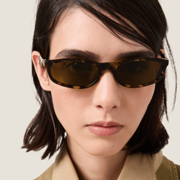 Miu Regard sunglasses-Lead Green Lenses - Image 6