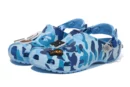 BAPE X CROCS-BLUE