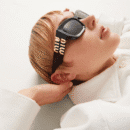 Miu Glimpse Sunglasses-Slate Gray