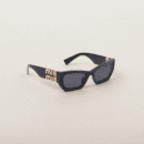 Miu Glimpse Sunglasses-Slate Gray