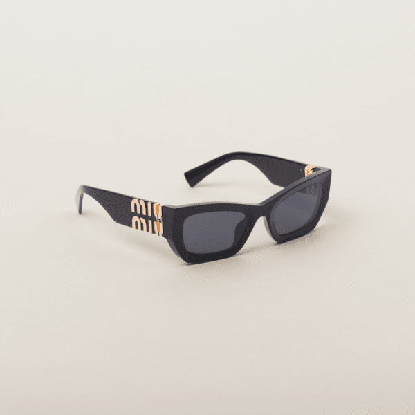 Miu Glimpse Sunglasses-Slate Gray - Image 3