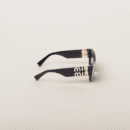 Miu Glimpse Sunglasses-Slate Gray
