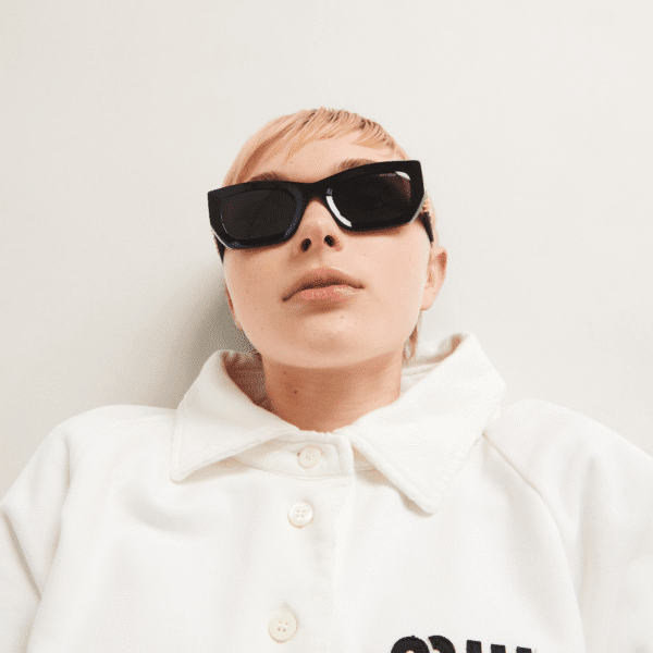 Miu Glimpse Sunglasses-Slate Gray - Image 6