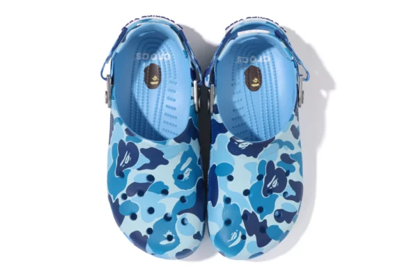 BAPE X CROCS-BLUE - Image 4
