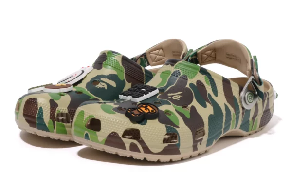 BAPE X CROCS-GREEN